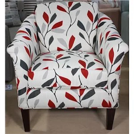 Chic Accent Chair with Cosmopolitan Style